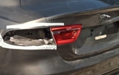 Conjunto de luz trasera lateral del conductor Jaguar XE 2017 montaje de tapa OEM Foto 1 de 4