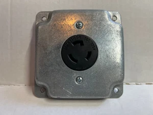Receptáculo Nema L5-20-R 20Amp 125V con placa de cubierta envío gratuito - Imagen 1 de 3