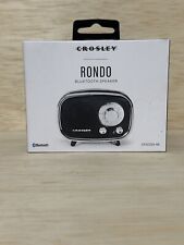 Crosley Rondo Bluetooth Speaker Built In Bluetooth Receiver. NIB SEALED