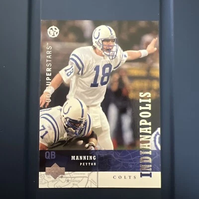 Peyton Manning 2003 UD Superstars - Image 1 of 2