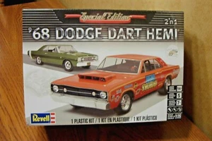 REVELL '68 DODGE DART HEMI 2'n1 MODEL KIT 1/25 SCALE - Picture 1 of 3