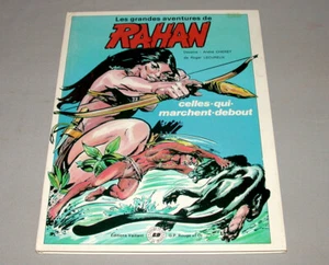 1981 cómic francés de tapa dura de Rahan Celles Qui Marchent Debout - Imagen 1 de 1