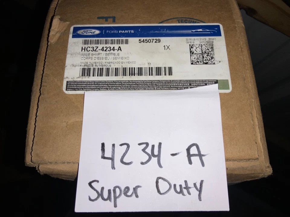 Eje trasero para pasajero Ford F-250 Super Duty 2017-2020 HC3Z-4234-A OEM Foto 1 de 4