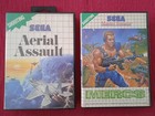 Lot Sega Master System PAL - Mercs (complet) et aerial assault (sans notice)