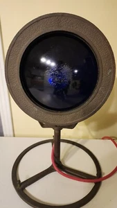 Vtg Kim Mfg Brass Marine Submersible Underwater Industrial Pond Lake Blue Light - Picture 1 of 17