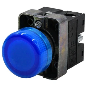 GCX1234-24L Automation Direct 24V 22mm Blue Round Indicating Light  -SA - Picture 1 of 2