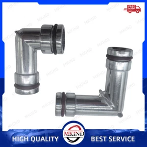 Aluminum Heater Hose Elbows Upper Lower for Chevy Pontiac Buick Oldsmobile 3.8L - Picture 1 of 8