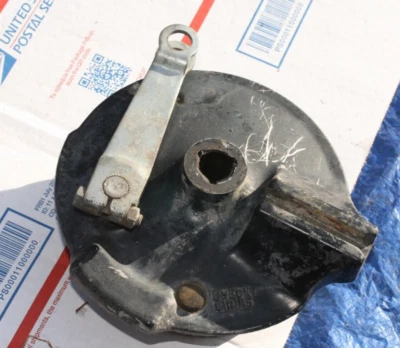 1980 YAMAHA XT 250  OEM REAR  BRAKE HUB  VIN # 3Y1-122675 - Image 1 of 2