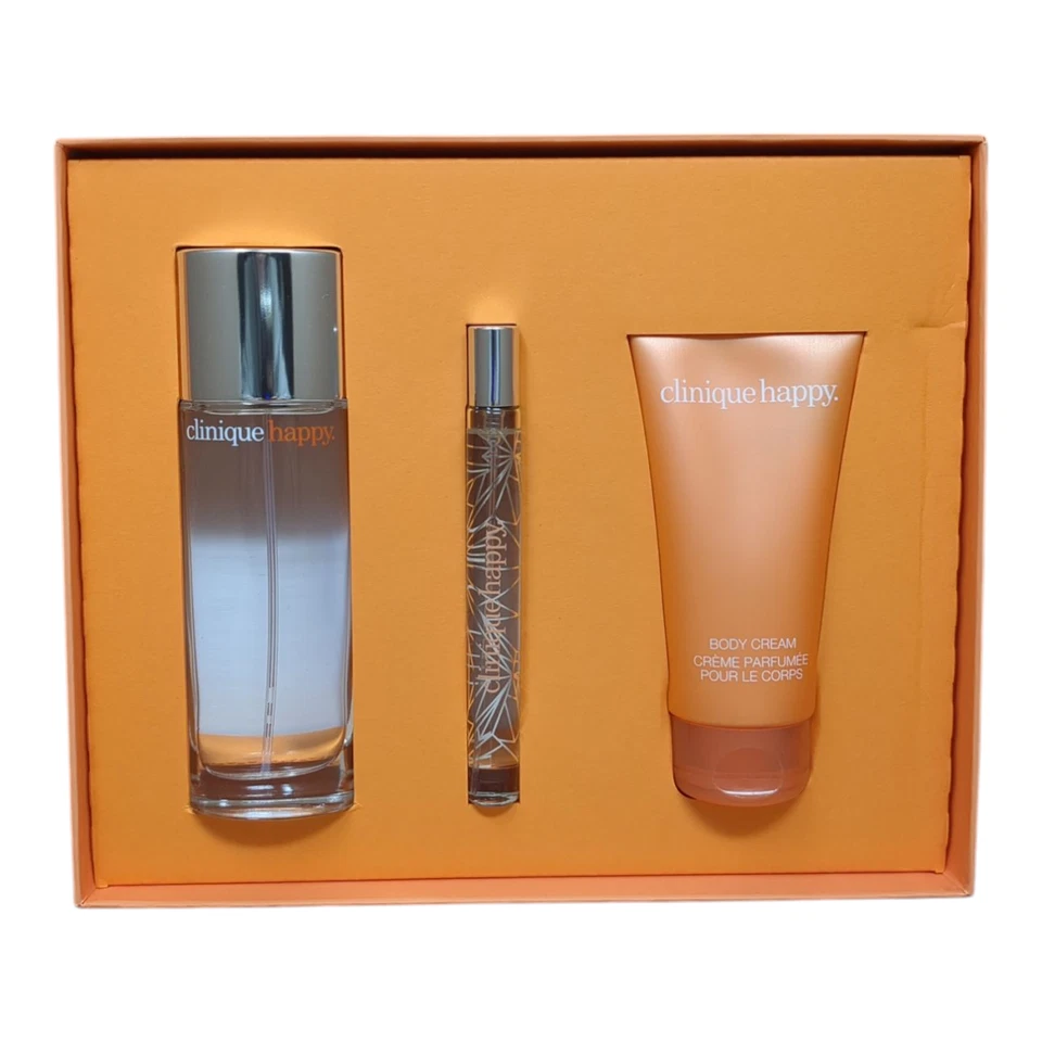 Conjunto de perfume e creme Clinique Perfectly Happy - Imagem 1 de 4