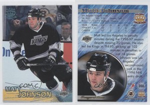 1997-98 Pacific Crown Collection Ice Blue Matt Johnson #350
