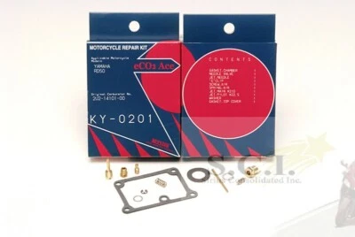 YAMAHA RD60 60cc KEYSTER CARBURETOR CARB REBUILD REPAIR KIT 1973 - 1975 - Image 1 of 4