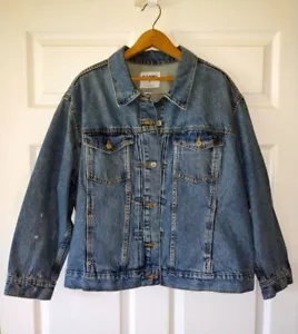 Old Navy Classic Jean Jacket women’s denim coat style 821525 size 2X - Picture 1 of 8