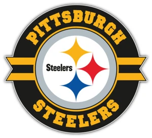 Pittsburgh Steelers Logo NFL Sport Autoaufkleber Aufkleber "GRÖSSEN" - Bild 1 von 1