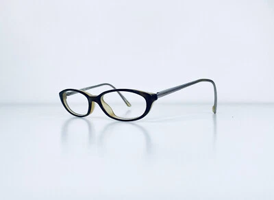 Gafas DKNY Tortuga y Transparente Gafas Ovaladas Almendra con Templos Plateados 50 15 135 Foto 1 de 4