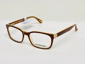 COVERGIRL CG0529 Brown 050 Plastic Optical Eyeglasses Frame 52-17-140 CG 0529 RX - Picture 1 of 1