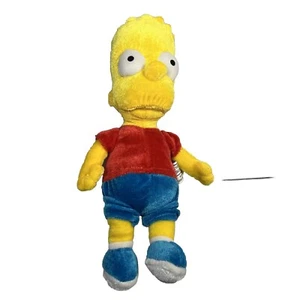 The Simpsons Bart Simpson Plush Toy Yellow 20th Century Fox 2005 11” - Picture 1 of 6