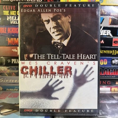 Poe's Tell-Tale Heart 1960 / Wes Craven Chiller 1985 DVD New Paul Sorvino Horror - Image 1 of 4