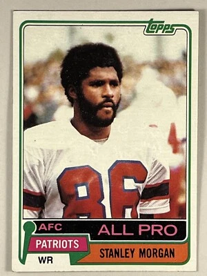 Stanley Morgan 1981 Topps [All Pro] #290 New England Patriots - Image 1 of 2
