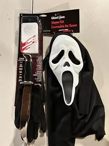 Scream Ghost Face 25th Anniversary Voice changer & Mask Gloves knife Slayer Kit - Picture 1 of 1