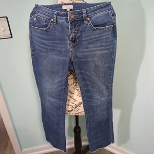 Pantaloni denim Dear John donna taglia 28 playback con polsini cropped gamba dritta - Foto 1 di 6