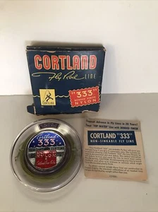 Vintage CORTLAND 333 Floating Fly Line In Original Opened Box - Picture 1 of 6