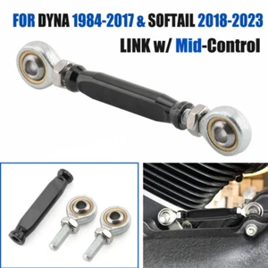 Eslabón de acoplamiento de cambio de marchas negro de control medio para Harley Softail 18-23 Dyna FXD FXR - Imagen 1 de 7