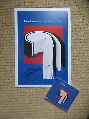 Tom Jones Surrounded By Time CD And Signed Art Print Brand New • 36.93£