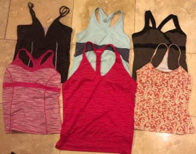 LOT Womens Athletic Workout Gym Yoga Tank Tops Zella L - Image 1 of 4