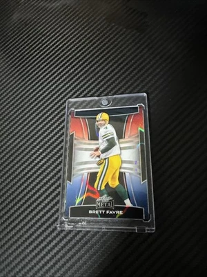 2025 Leaf Metal Brett Favre #20 Red White Blue Lava /2 - Image 1 of 4