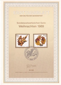 Bundesrepublik ETB 33/1989 Christmas - Picture 1 of 1