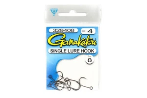 Gamakatsu Single Lure Hook Size 4 ,8 Per pack (5613) - Picture 1 of 6