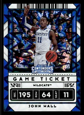 2020 PANINI CONTENDERS ПРОЕКТ ДЖОН УОЛЛ 34 ИГРОВОЙ БИЛЕТ ЗЕЛЕНЫЙ ВЗРЫВ КЕНТУККИ - Изображение 1 из 2