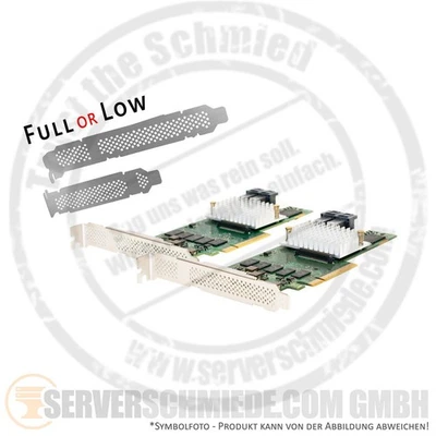 2x Fujitsu D3216 EP420i PCIe 12G 2 GB Cache 8-Port SAS Raid Controller - Image 1 of 3