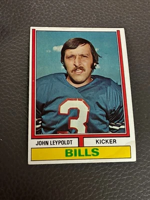 1974 Topps #288 John Leypoldt - Bills - Image 1 of 2