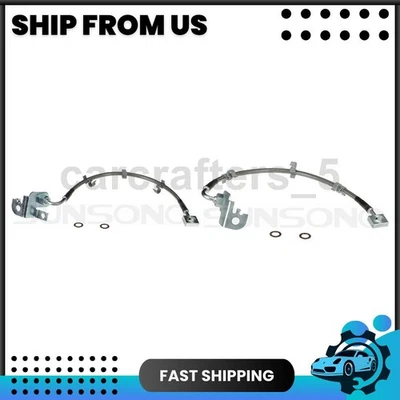 Manguera hidráulica de freno delantera izquierda y derecha Sunsong para Jaguar S-Type 2003-2005 3,0 L Foto 1 de 4