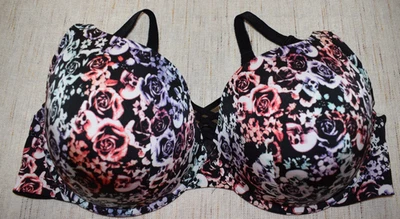 Sujetador con aros colorido rosa push-up tórrid curves 46DDD suavizante trasero Foto 1 de 4