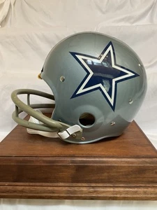 Original Vintage Riddell 1971 Dallas Cowboys Kra-Lite TK2 Game Football Helmet - Picture 1 of 17