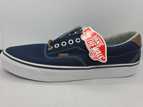 Scarpe Vans Era 59 C&L eleganti blu acido denim uomo taglia 13