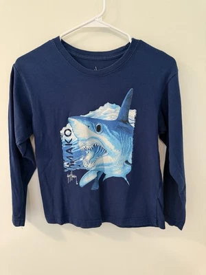 Camisa Blue Guy Harvey con un tiburón talla pequeña excelente estado #00034 Foto 1 de 3