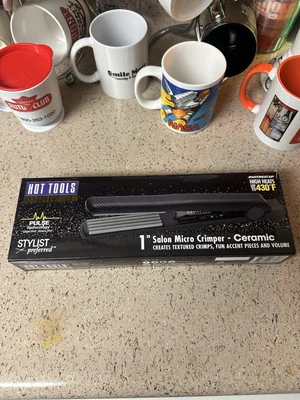 Micro Crimpadora Cerámica Salón 1" Hot Tools Profesional Nueva 2017 Foto 1 de 4