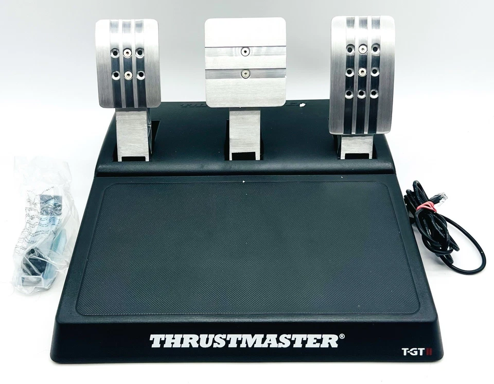 Thrustmaster T3PA T-GT 3 Pedal Set W/ Brake Mod For T300 T-GT II  TS-XW TX Bases - Image 1 of 4