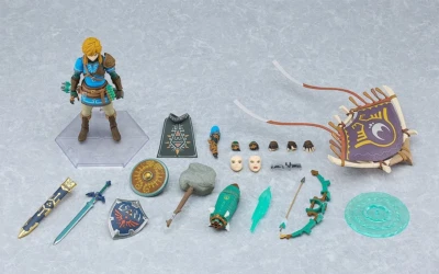 GSC Figma 626 DX Link Zelda No Densetsu: Tears of The Kingdom Link Ver. Figure - Image 1 of 4