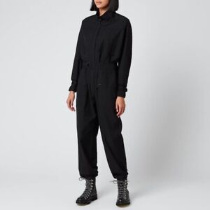 BNWT KENZO Workwear Jumpsuit in Black Rrp £315    Size 36 / Uk 8/ p2p 21”