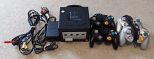 Nintendo GameCube Black United Kingdom Version with 4 Controllers