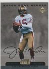 Joe Montana Auto Sigs Upper Deck Super Bowl Heroes San Francisco 49Ers Card