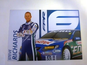 New Steve Richards Ford Falcon FG FPR #6 Technical Spec Card - Picture 1 of 2