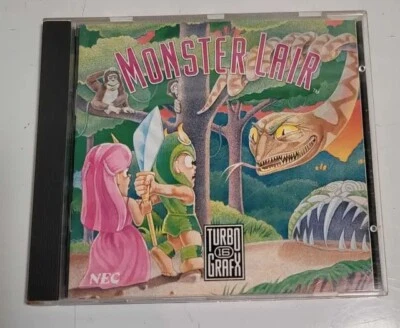 Monster Lair Turbografx CD Untested - Image 1 of 4