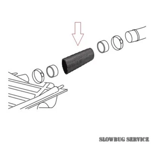 VW MAGGIOLINO (ANCHE 1302/03) DA 8.67- MANICOTTO SERBATOIO FUEL FILLER NECK HOSE - Imagen 1 de 1