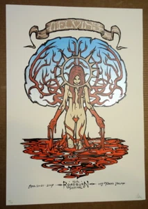 THE MELVINS - 2007 - 12 TH ROADBURN FESTIVAL - TILBURG - TOUR POSTER - MALLEUS - Picture 1 of 3
