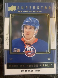Bo Horvat  2023-24 upper Deck Series 1 Superstar Honor Roll HR-18